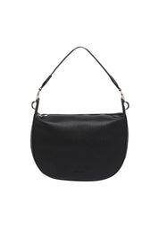 Product shot of the Georgina Shoulder Bag in colour Black (Black), detail