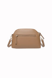 Product shot of the Alison Crossbody Handbag in colour Honey, from the back