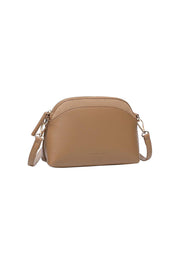 Product shot of the Alison Crossbody Handbag in colour Honey, detail