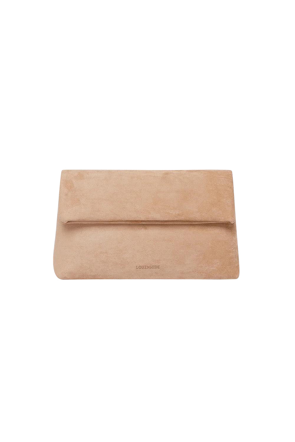 Luka Suedette Clutch – Blonde
