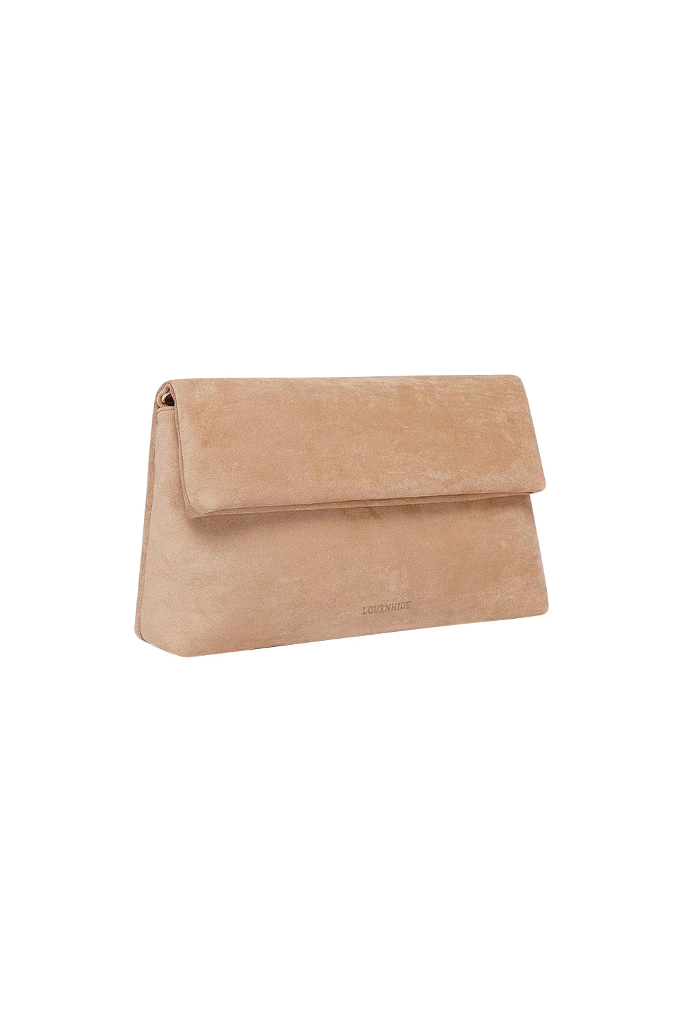 Luka Suedette Clutch – Blonde
