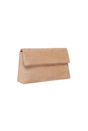 Luka Suedette Clutch – Blonde