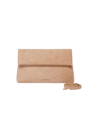 Luka Suedette Clutch – Blonde