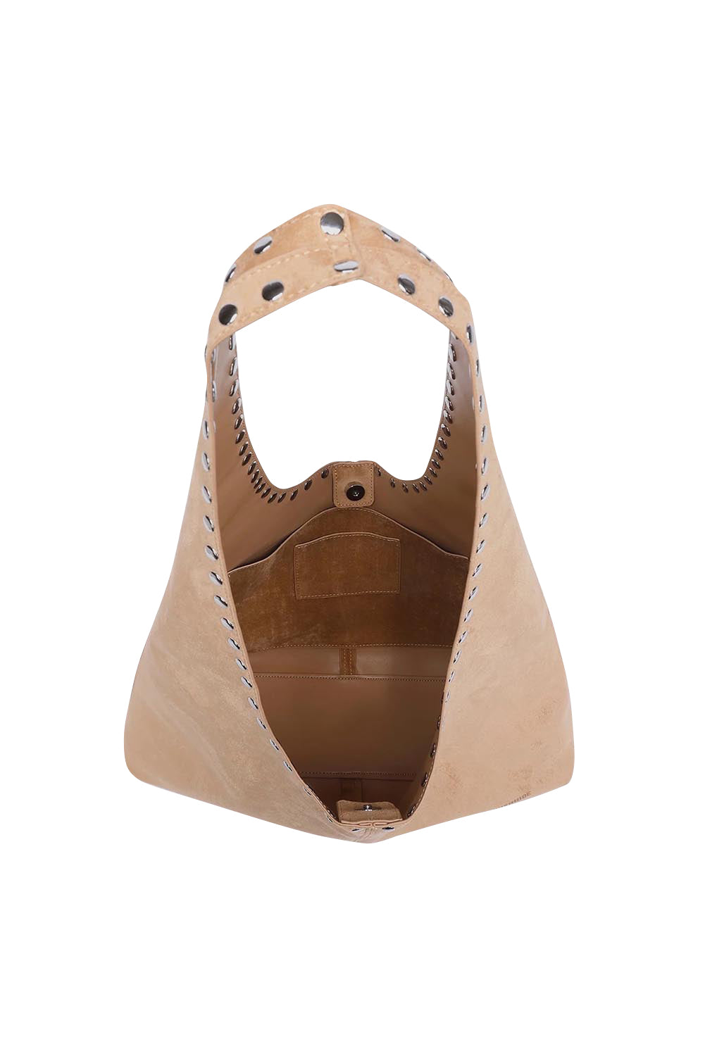 Hailey Suedette Shoulder Bag – Blonde