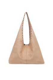 Hailey Suedette Shoulder Bag – Blonde