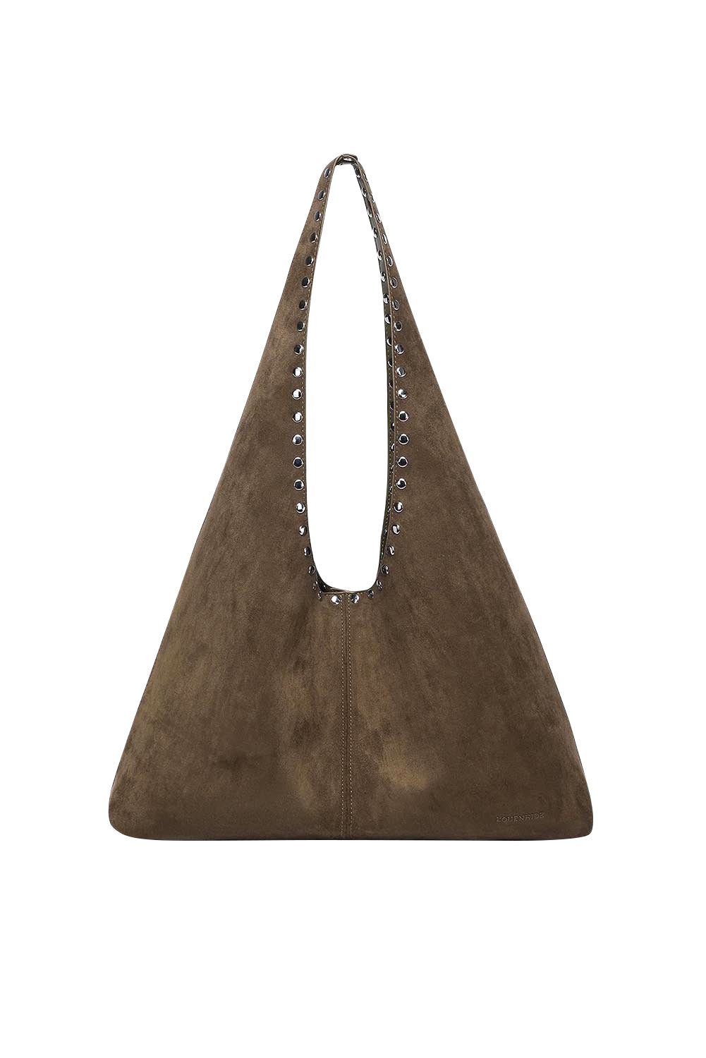 Hailey Suedette Shoulder Bag – Olive