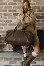 Cooper Travel Bag – Chocolate