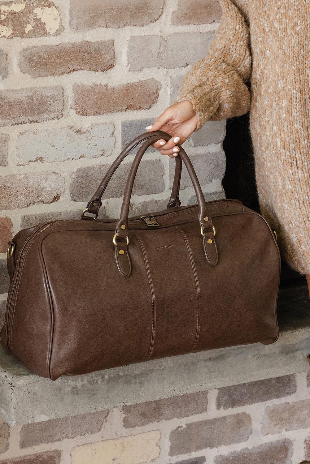 Cooper Travel Bag – Chocolate