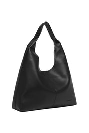 Product shot of the Avery Shoulder Bag in colour Black (Black), detail