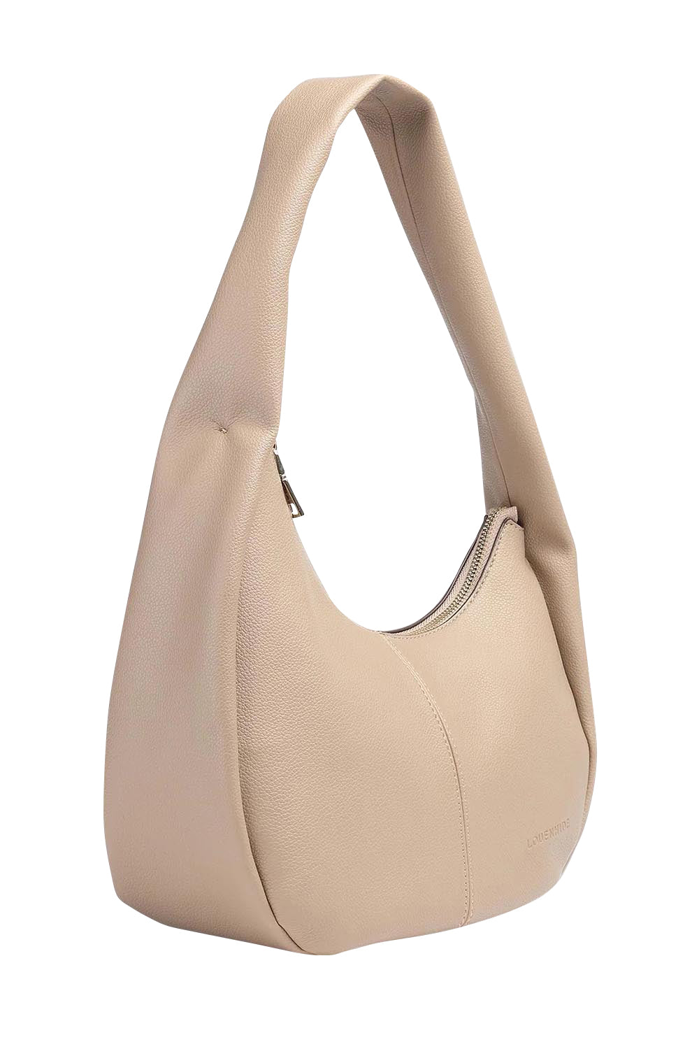 Product shot of the Capri Shoulder Bag in colour Stone, detail