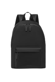 Product shot of the Carter Backpack in colour Black (Black), from the front