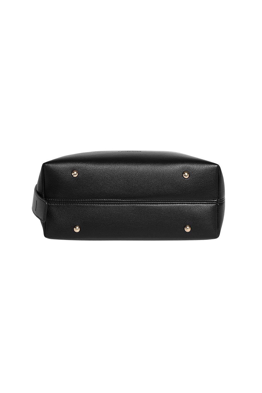 Product shot of the Audrey Shoulder Bag in colour Black (Black), detail