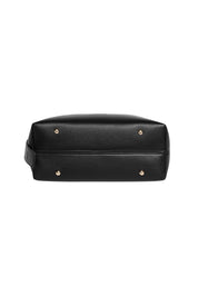 Product shot of the Audrey Shoulder Bag in colour Black (Black), detail