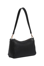 Product shot of the Dana Shoulder Bag in colour Black (Black), detail