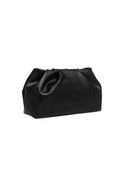 Product shot of the Naomi Convertible Clutch n Shoulder Bag in colour Black (Black), detail