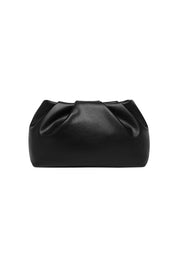 Product shot of the Naomi Convertible Clutch n Shoulder Bag in colour Black (Black), detail