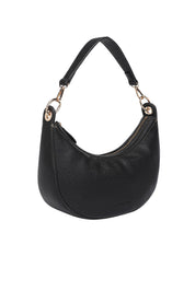 Product shot of the Corfu Handbag in colour Black (Black), detail