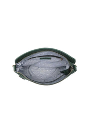 Product shot of the Nadia Shoulder Bag in colour Forestgrn (Green), detail