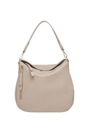 Product shot of the Nadia Shoulder Bag in colour Malt, detail
