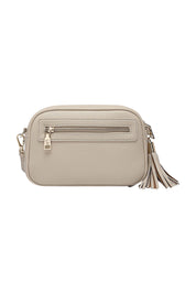Product shot of the Jacinta Gia Crossbody Bag in colour Biscotti, from the back