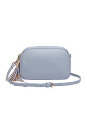 Product shot of the Jacinta Gia Crossbody Bag in colour Cloudblue (Blue), detail