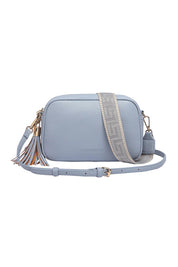 Product shot of the Jacinta Gia Crossbody Bag in colour Cloudblue (Blue), from the front