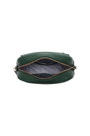 Product shot of the Jacinta Gia Crossbody Bag in colour Forestgrn (Green), detail