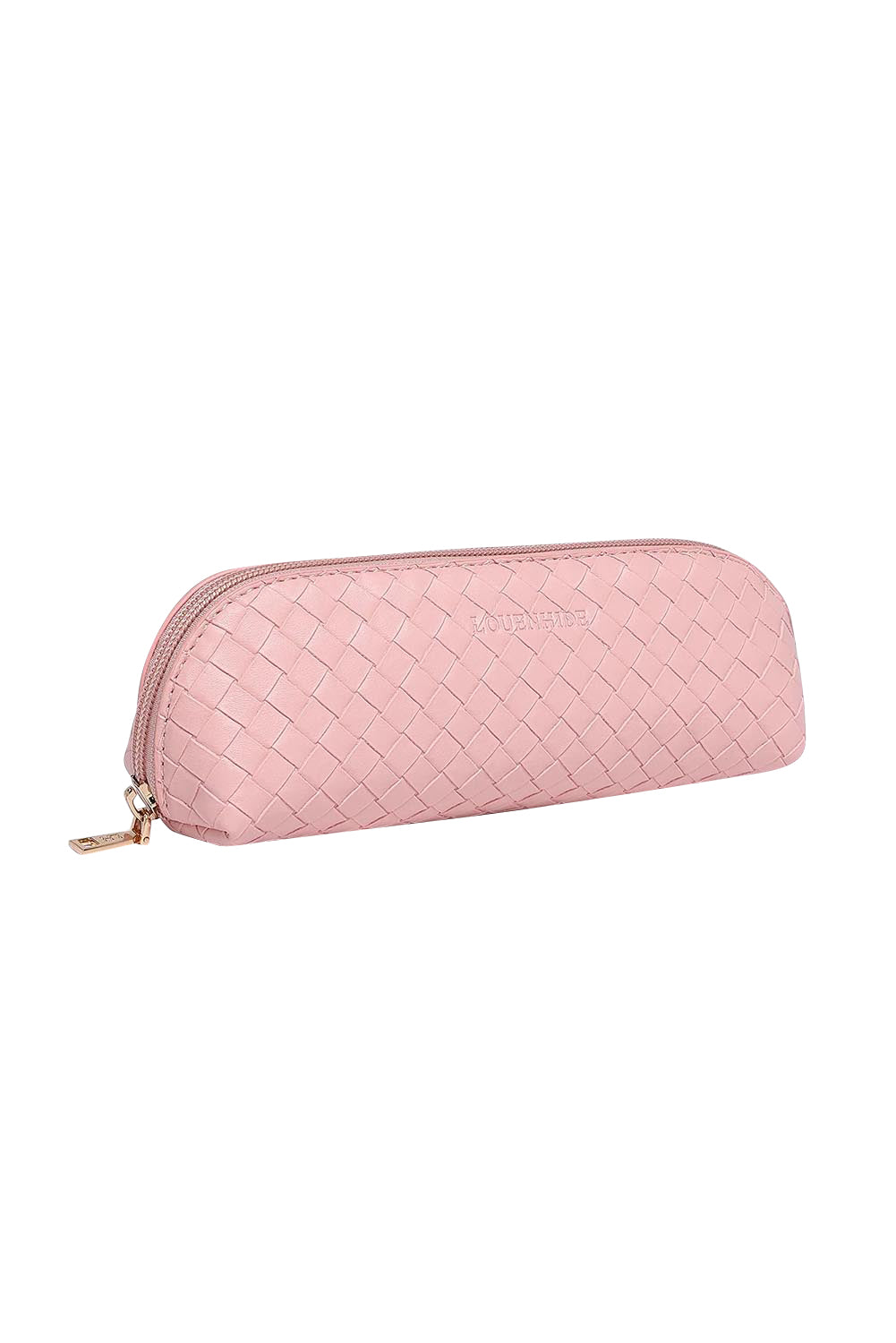 Product shot of the Jayne Makeup Bag in colour Duskypink (Pink), detail