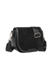 Product shot of the Jade Crossbody Bag in colour Black (Black), detail