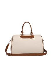 Product shot of the Taylor Travel Bag in colour Canvastan, from the front