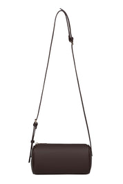 Product shot of the Serena Handbag in colour Chocolate, detail