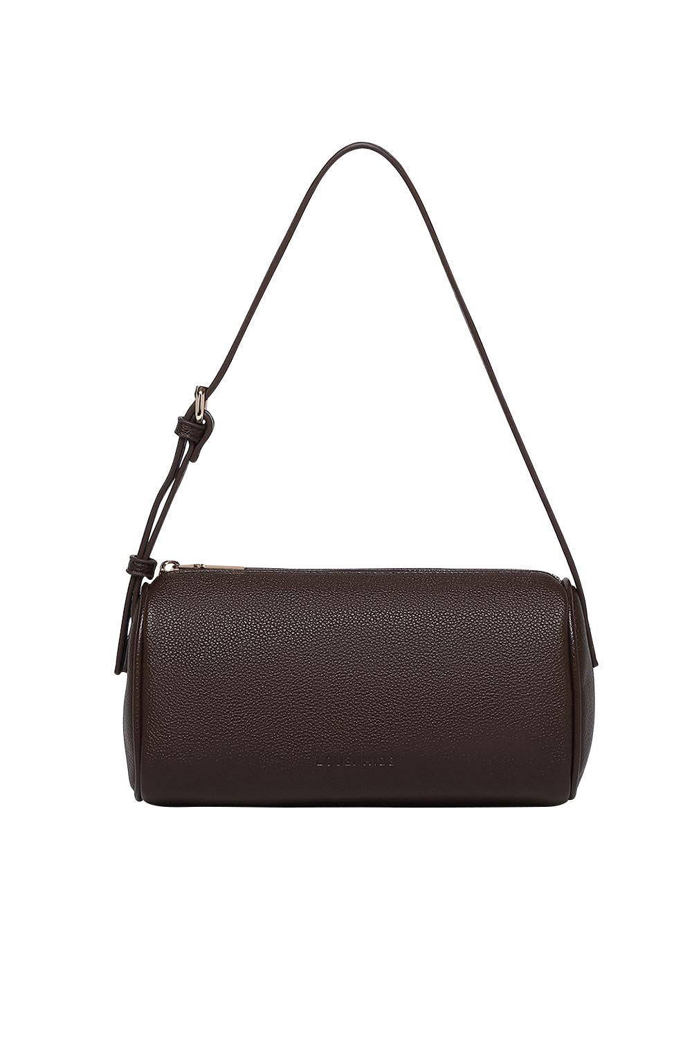 Product shot of the Serena Handbag in colour Chocolate, from the front