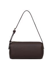 Product shot of the Serena Handbag in colour Chocolate, from the front