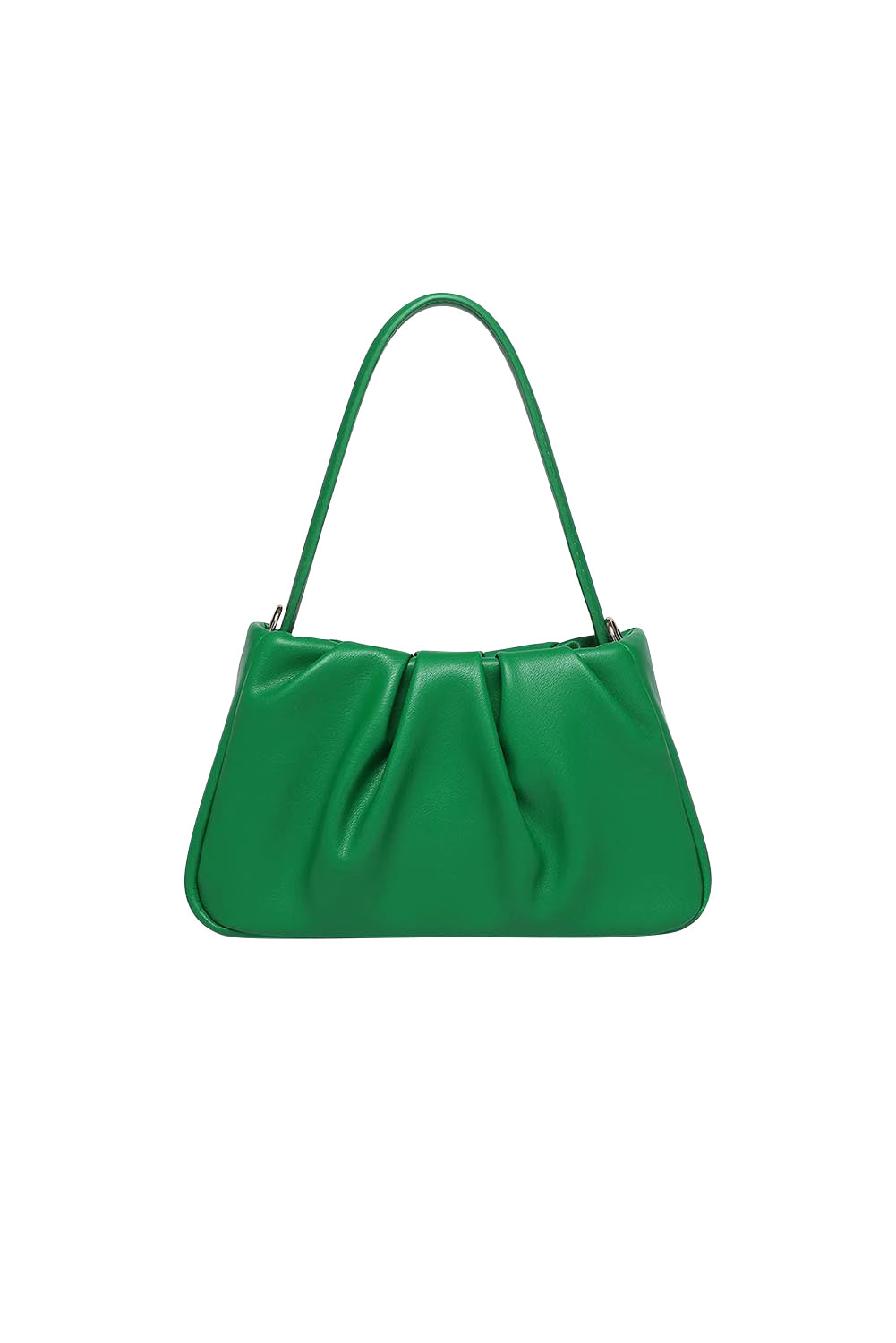 Product shot of the Uma Day Night Crossbody Bag in colour Emerald (Green), from the back