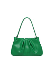 Product shot of the Uma Day Night Crossbody Bag in colour Emerald (Green), detail