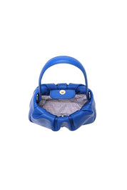 Product shot of the Uma Day Night Crossbody Bag in colour OceanBlue (Blue), detail