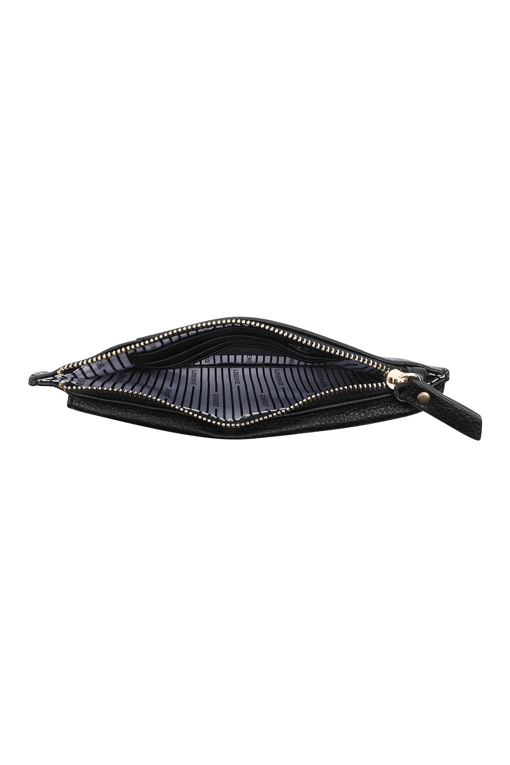 Product shot of the Suki Phone Bag in colour Black (Black), detail