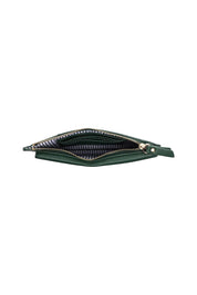 Product shot of the Suki Phone Bag in colour Forestgrn (Green), detail