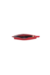 Product shot of the Suki Phone Bag - Red in colour Red, showing detail