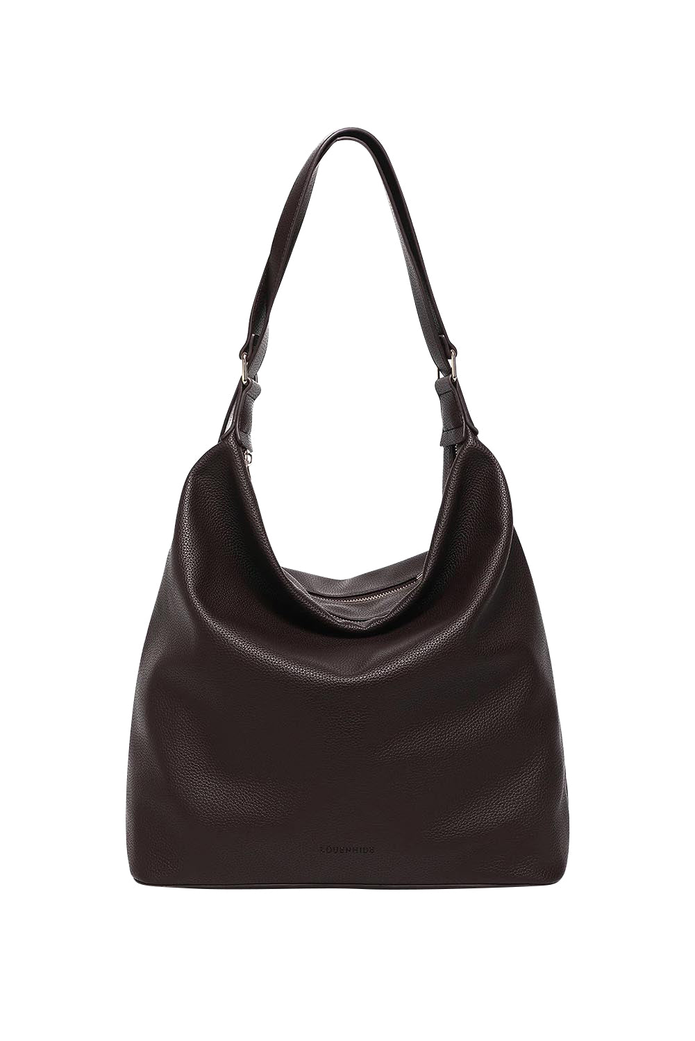 Product shot of the Miley Convertible Backpack - Chocolate in colour Chocolate, from the front