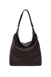 Product shot of the Miley Convertible Backpack - Chocolate in colour Chocolate, from the front