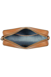 Product shot of the Giselle Crossbody Bag in colour Tan, detail