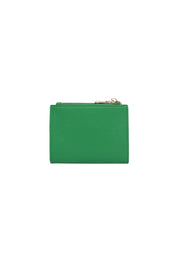 Product shot of the Lily Wallet - Applegreen in colour Applegreen, from the back