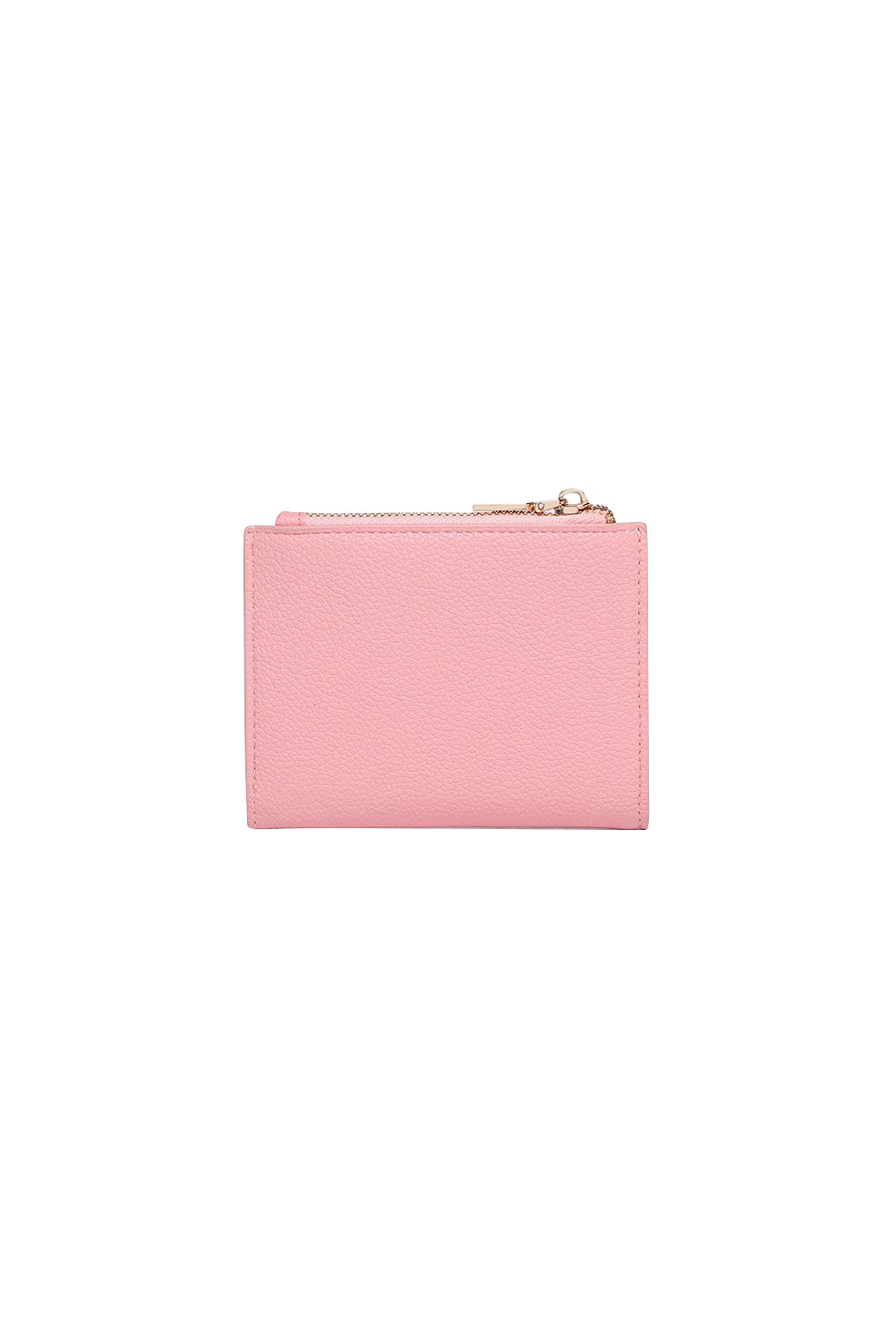 Product shot of the Lily Wallet - Pink in colour Pink, from the back