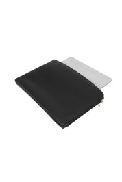 Product shot of the Liv Laptop Sleeve in colour Black (Black), detail