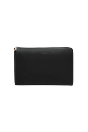 Product shot of the Liv Laptop Sleeve in colour Black (Black), from the front