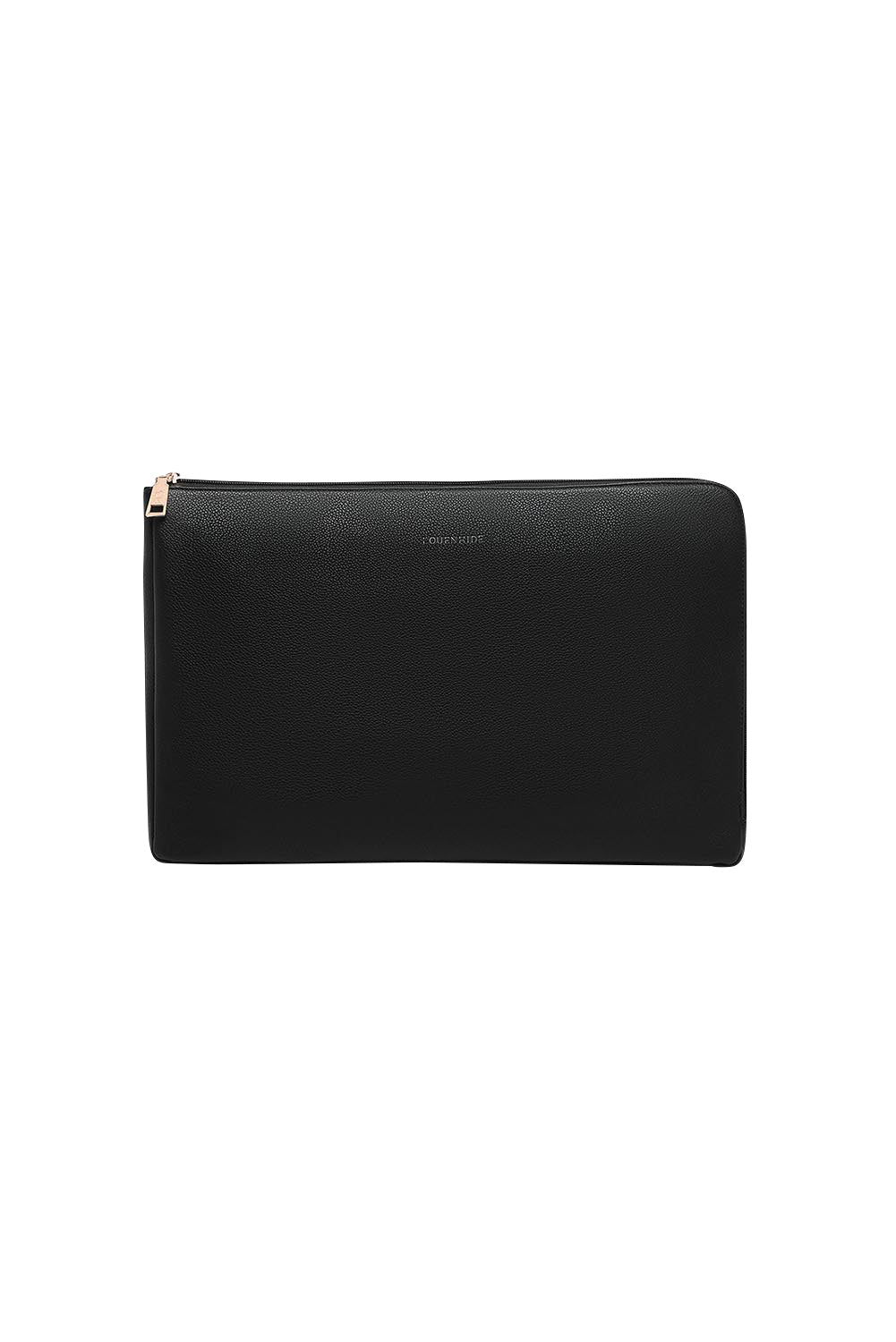 Product shot of the Liv Laptop Sleeve in colour Black (Black), from the front