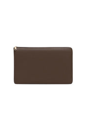Product shot of the Liv Laptop Sleeve in colour Chocolate, from the front