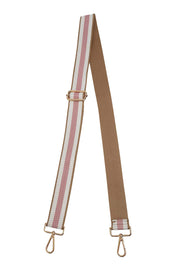 Product shot of the Daisy Crossbody Bag in colour CamelPink, detail