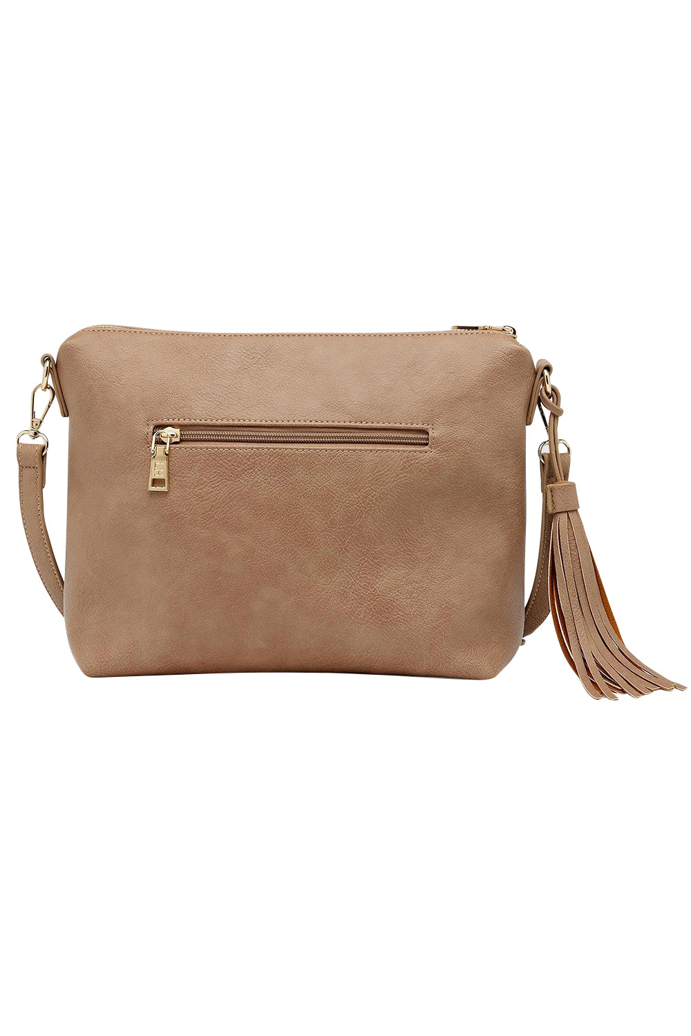 Product shot of the Daisy Crossbody Bag in colour Frappetylr, from the back